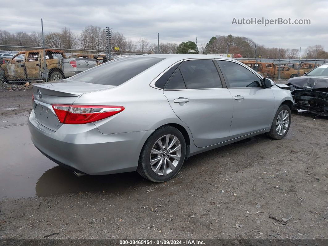 2016 Toyota Camry Xle Серебряный vin: 4T1BF1FK0GU500129