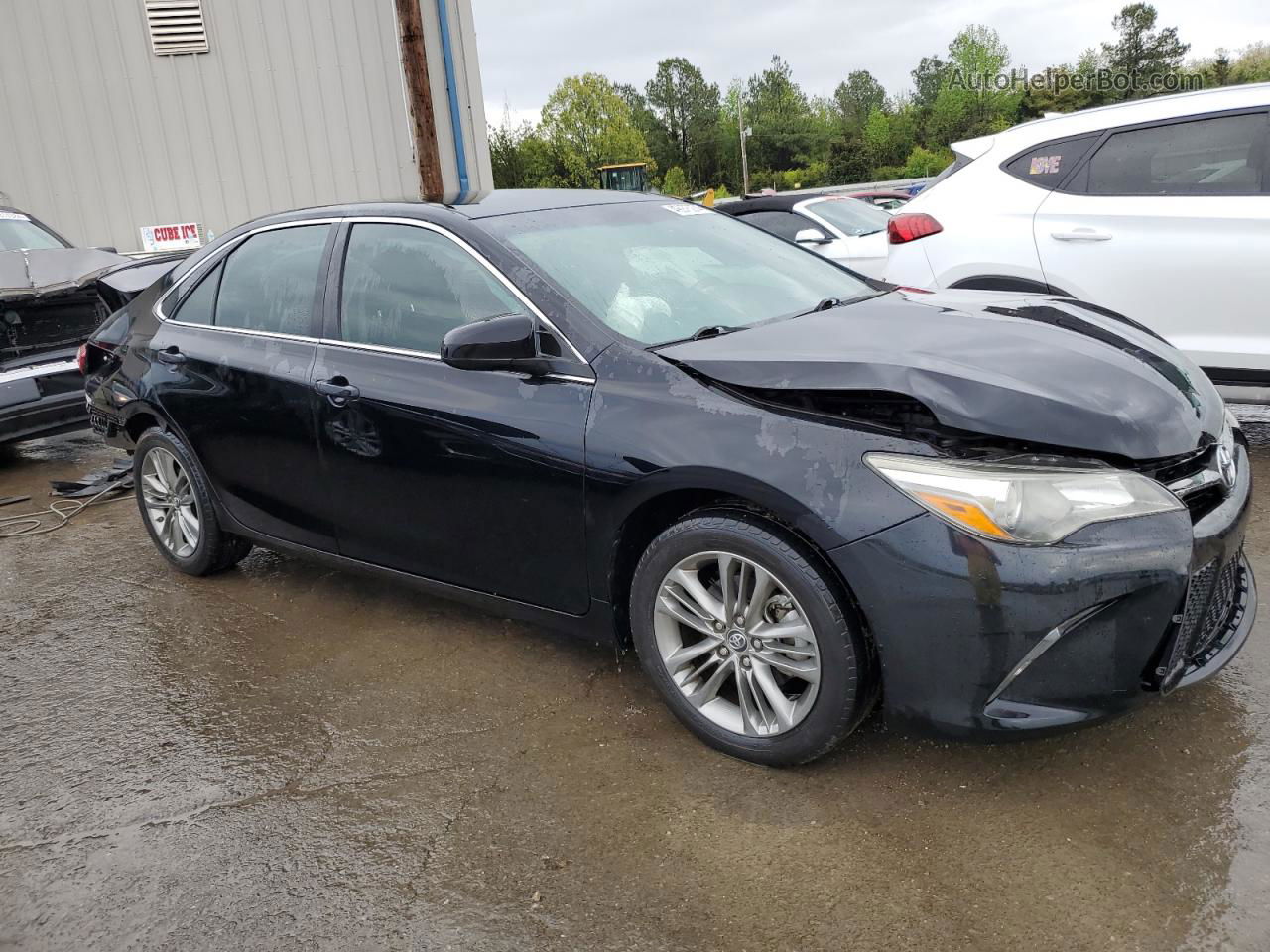 2016 Toyota Camry Le Black vin: 4T1BF1FK0GU520056