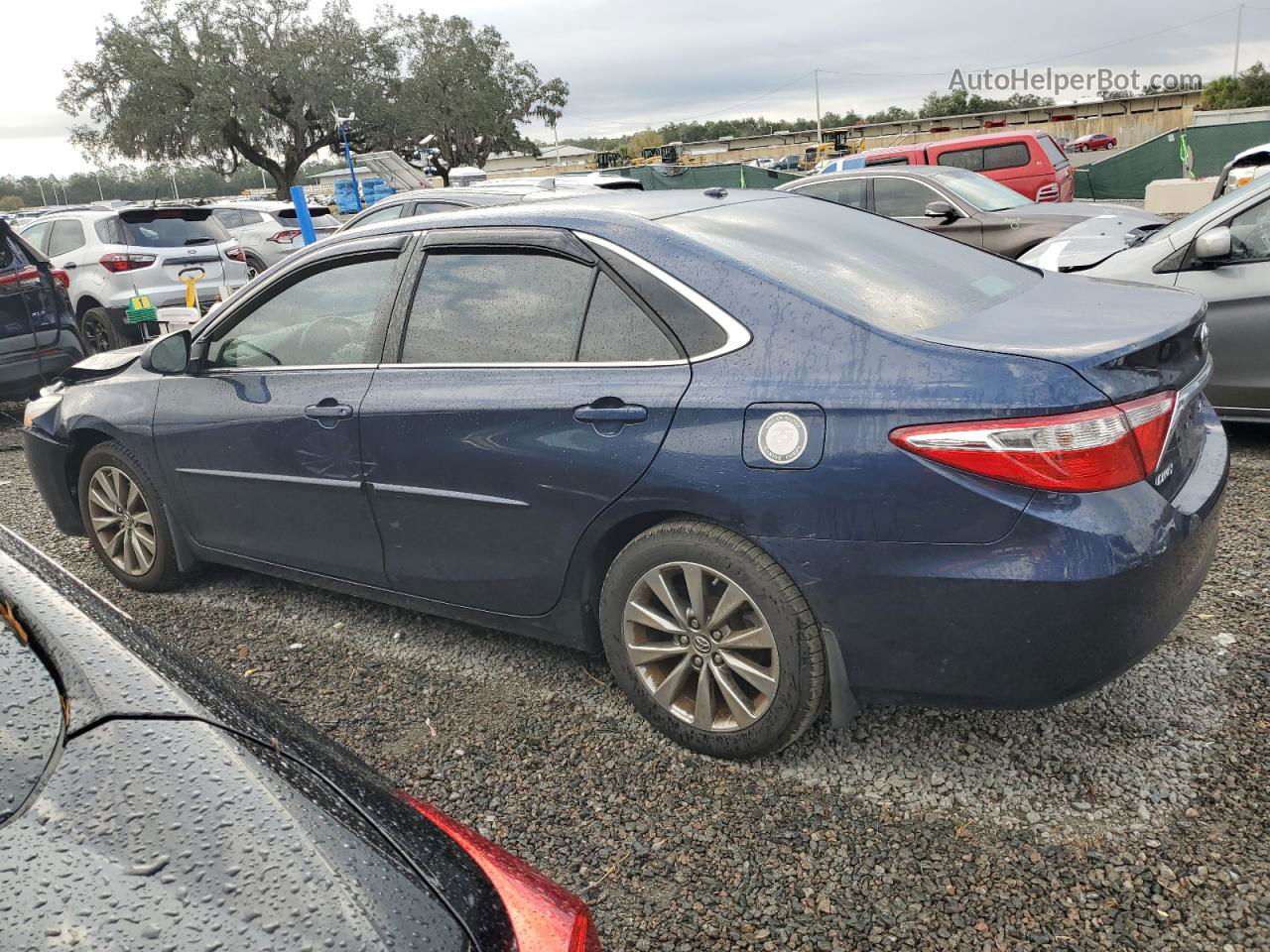 2016 Toyota Camry Le Blue vin: 4T1BF1FK0GU552229