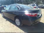 2016 Toyota Camry Le Black vin: 4T1BF1FK0GU604751