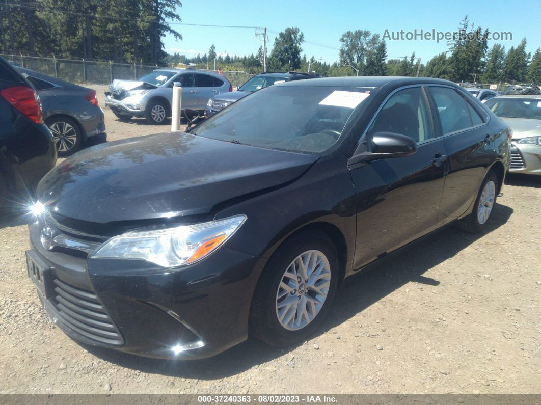 2016 Toyota Camry Le Black vin: 4T1BF1FK0GU604751