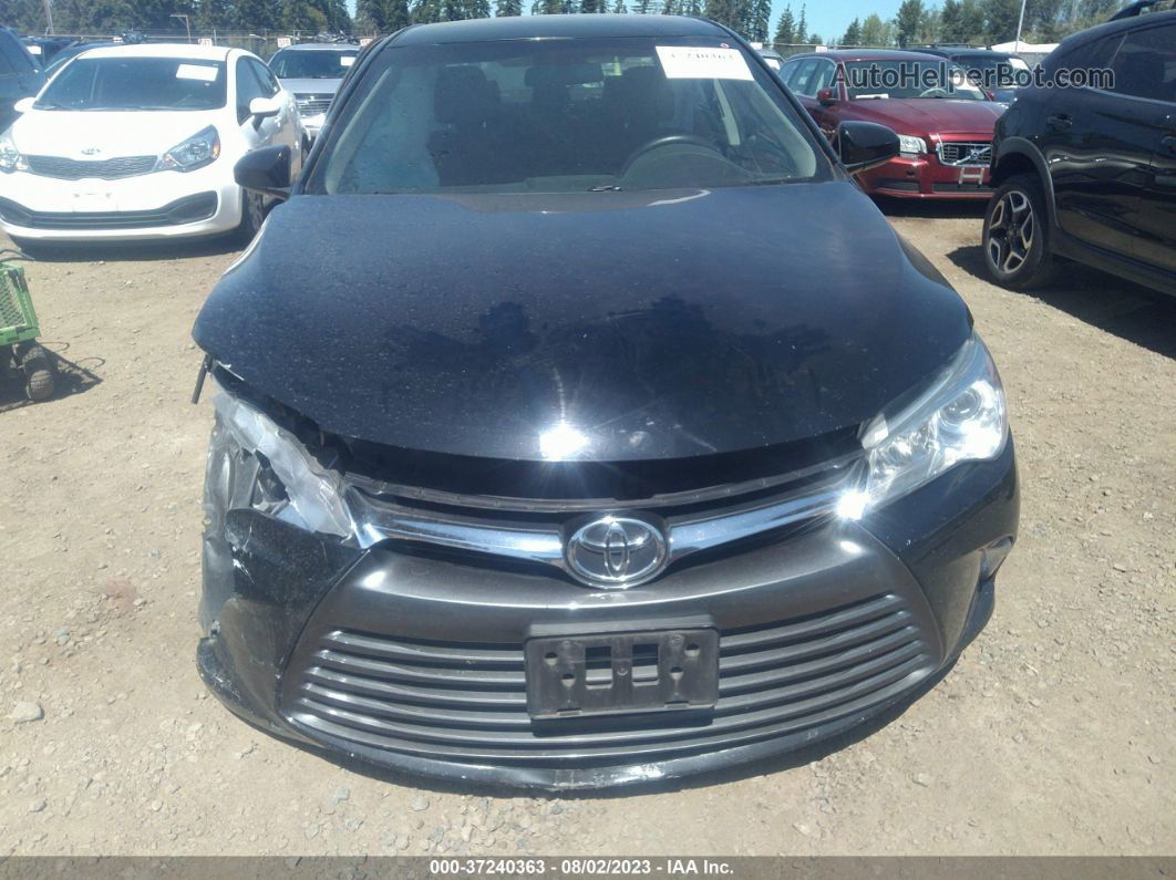 2016 Toyota Camry Le Черный vin: 4T1BF1FK0GU604751