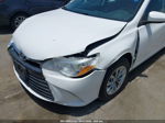 2017 Toyota Camry Le White vin: 4T1BF1FK0HU396064