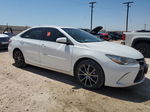 2017 Toyota Camry Le White vin: 4T1BF1FK0HU737110