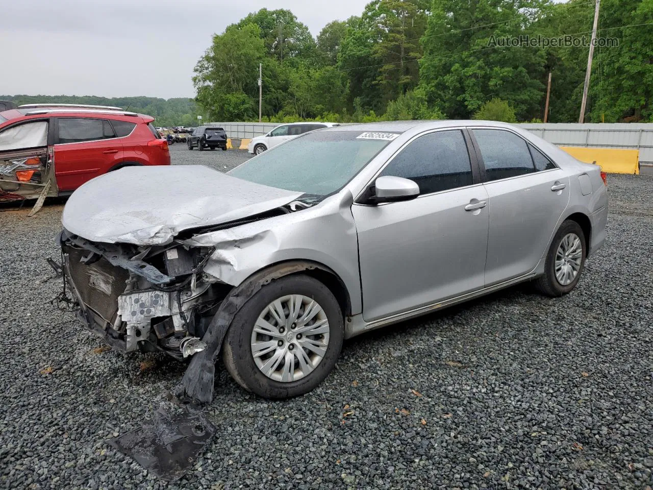 2012 Toyota Camry Base Silver vin: 4T1BF1FK1CU006839