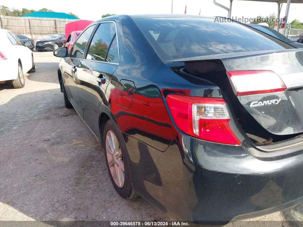 2012 Toyota Camry Xle Black vin: 4T1BF1FK1CU007828