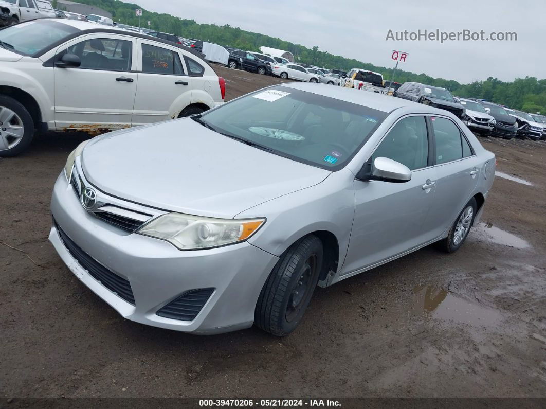 2012 Toyota Camry Le Silver vin: 4T1BF1FK1CU022006