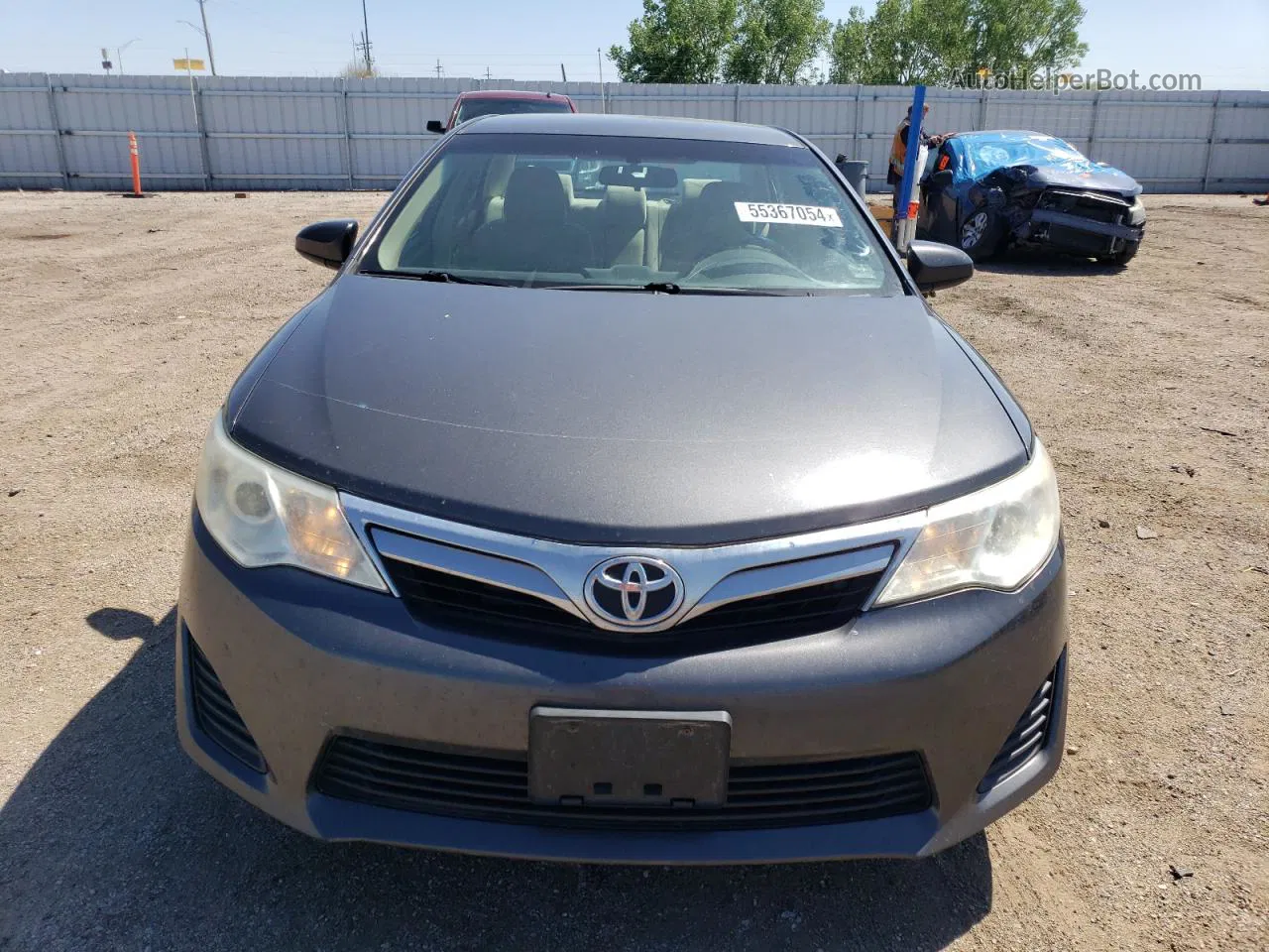 2012 Toyota Camry Base Gray vin: 4T1BF1FK1CU034849