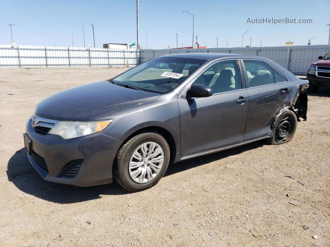 2012 Toyota Camry Base Gray vin: 4T1BF1FK1CU034849