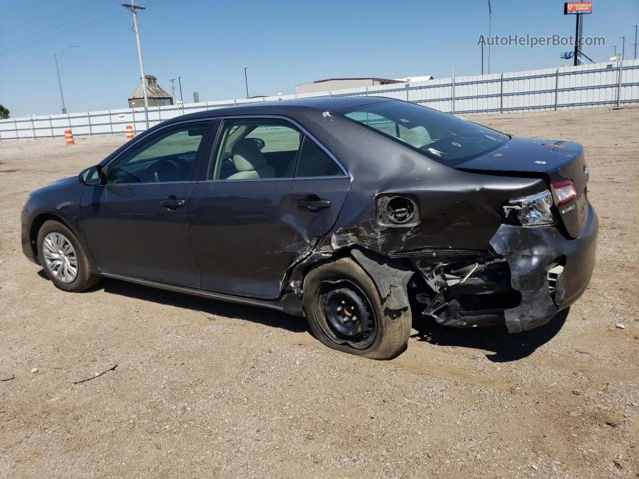 2012 Toyota Camry Base Gray vin: 4T1BF1FK1CU034849