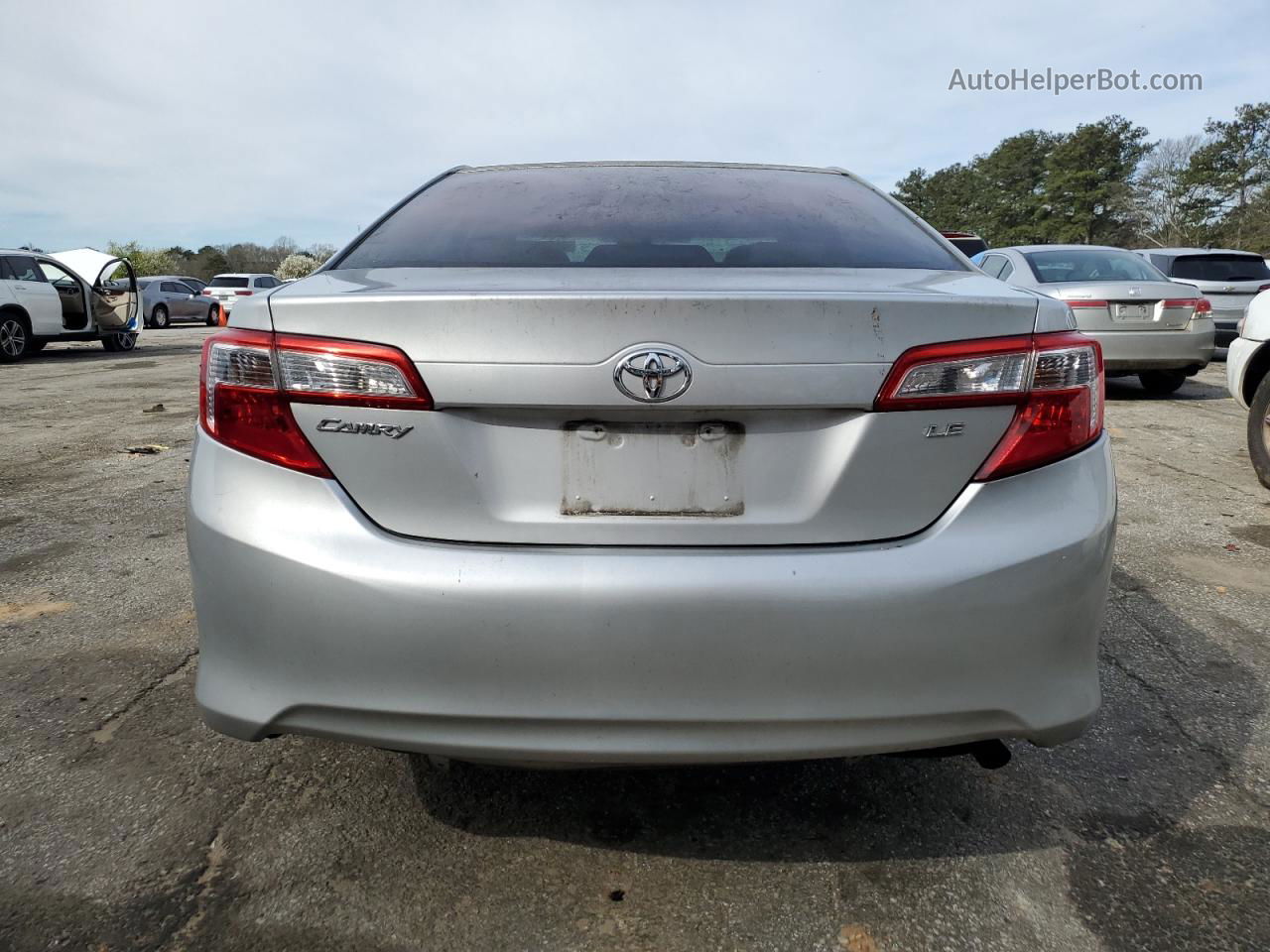 2012 Toyota Camry Base Silver vin: 4T1BF1FK1CU046600