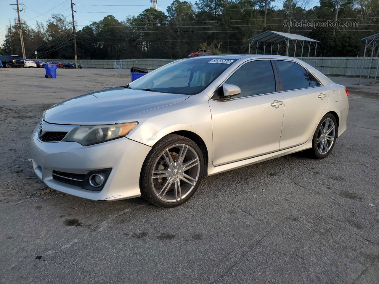 2012 Toyota Camry Base Silver vin: 4T1BF1FK1CU056821