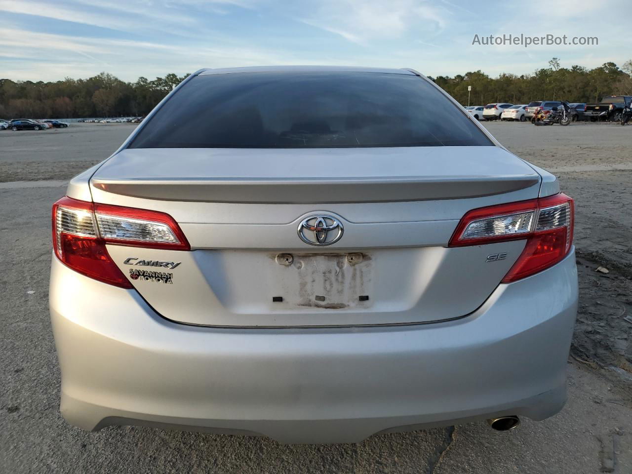 2012 Toyota Camry Base Silver vin: 4T1BF1FK1CU056821