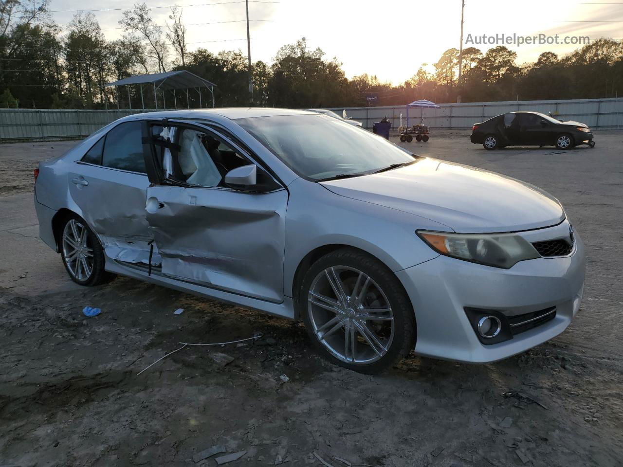 2012 Toyota Camry Base Silver vin: 4T1BF1FK1CU056821