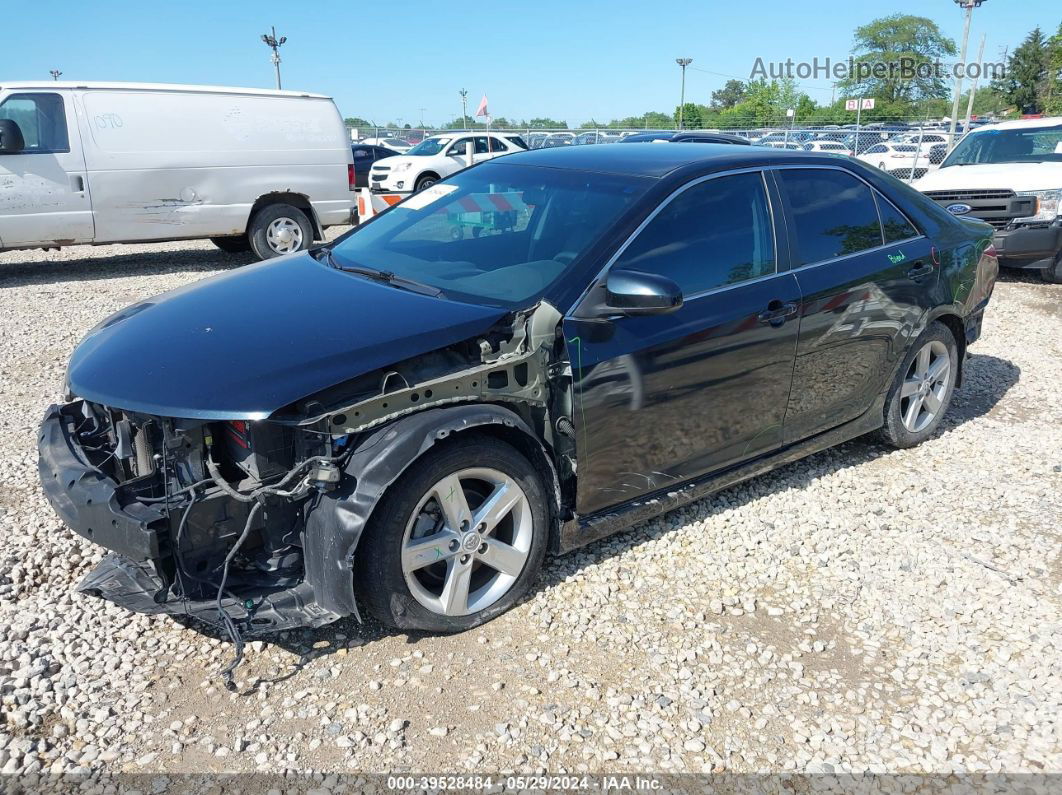 2012 Toyota Camry Se Black vin: 4T1BF1FK1CU068466