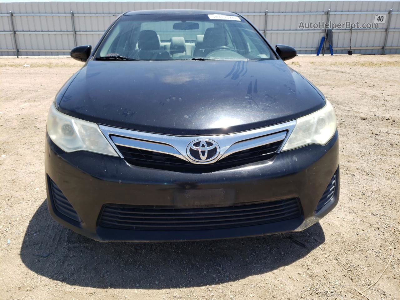 2012 Toyota Camry Base Black vin: 4T1BF1FK1CU093433