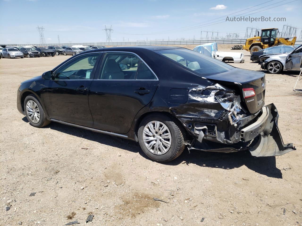 2012 Toyota Camry Base Black vin: 4T1BF1FK1CU093433