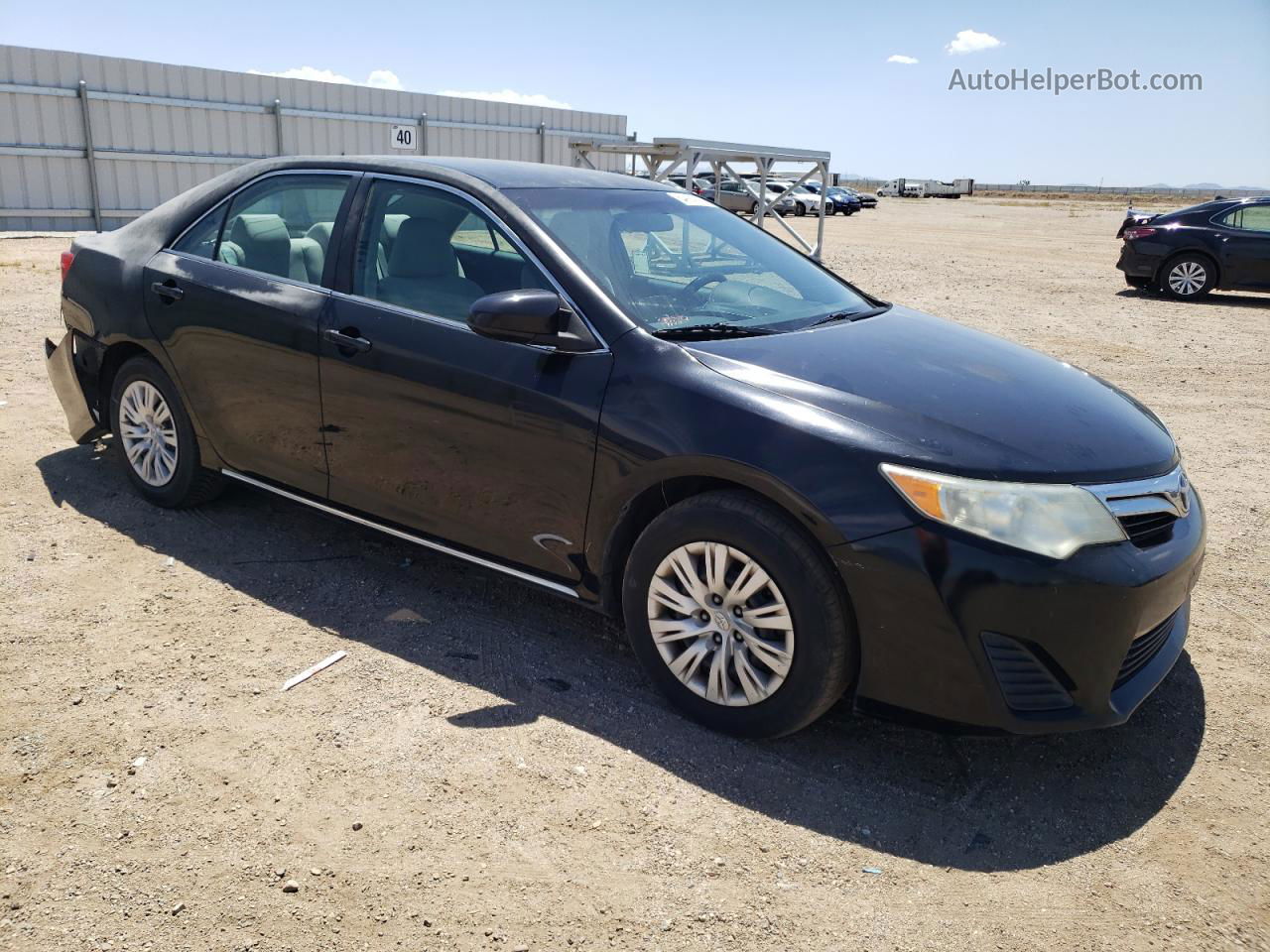 2012 Toyota Camry Base Black vin: 4T1BF1FK1CU093433