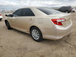 2012 Toyota Camry Base Золотой vin: 4T1BF1FK1CU096431