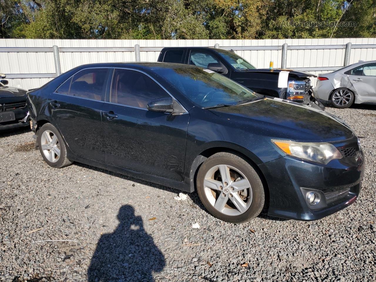 2012 Toyota Camry Base Charcoal vin: 4T1BF1FK1CU104169