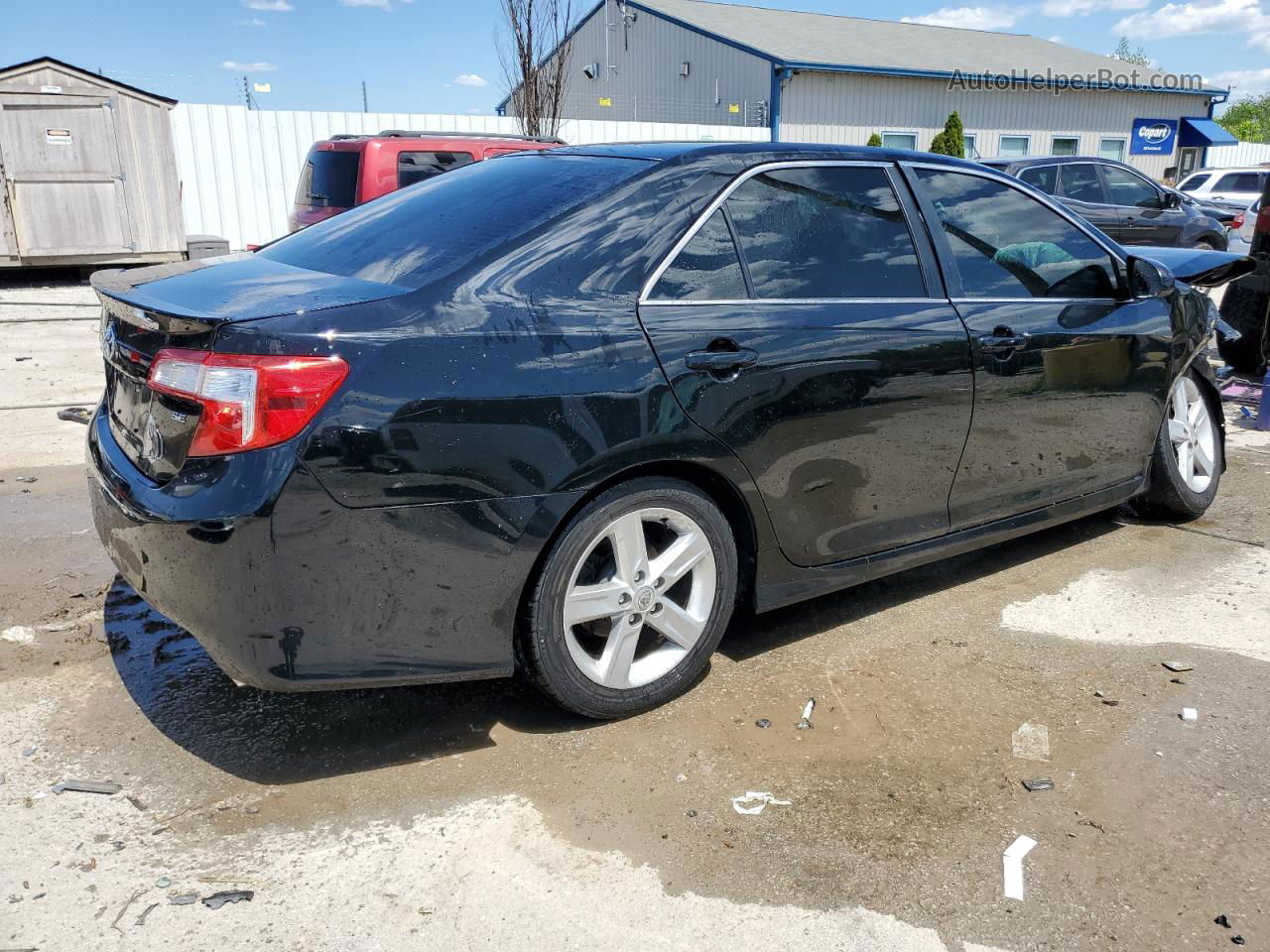 2012 Toyota Camry Base Black vin: 4T1BF1FK1CU121327