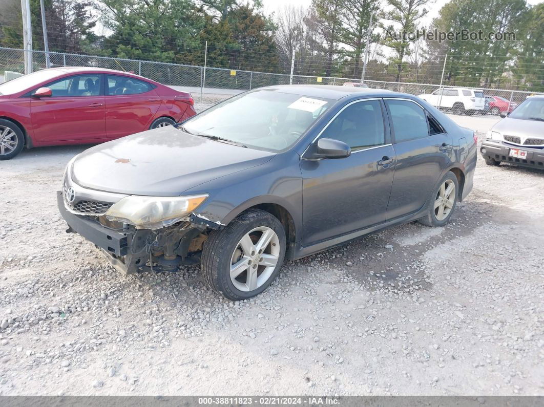 2012 Toyota Camry Se Gray vin: 4T1BF1FK1CU166851