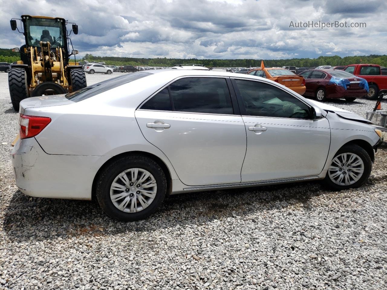 2012 Toyota Camry Base Silver vin: 4T1BF1FK1CU166865