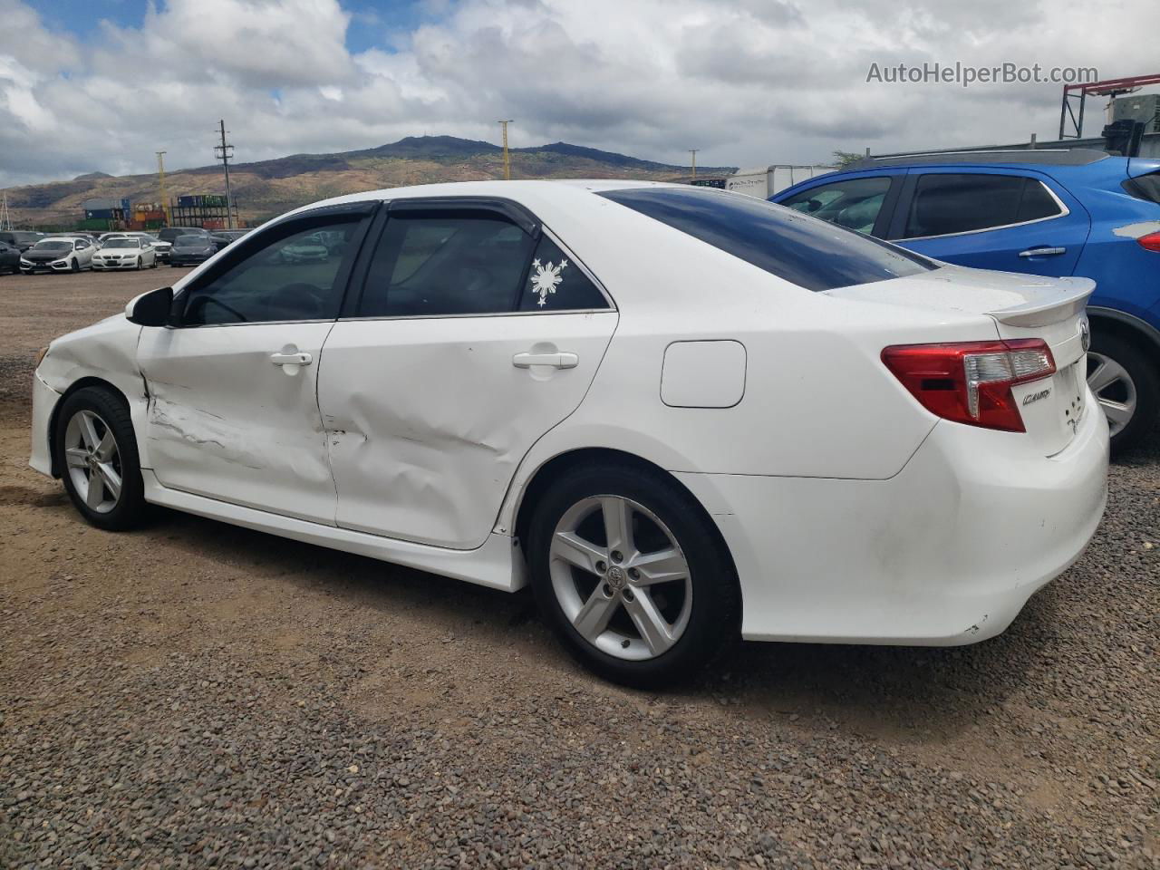 2012 Toyota Camry Base White vin: 4T1BF1FK1CU172925