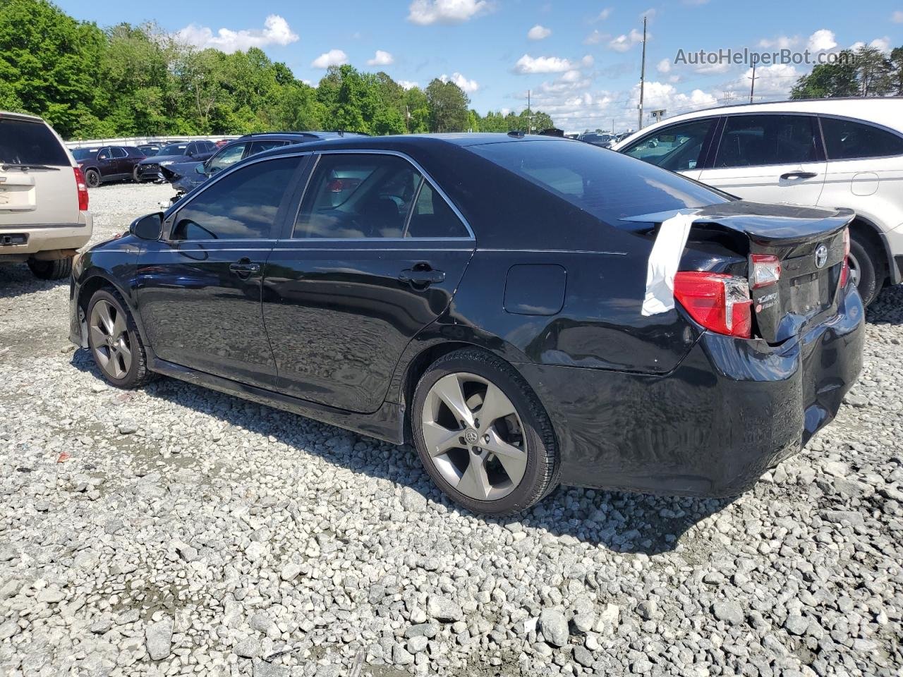 2012 Toyota Camry Base Black vin: 4T1BF1FK1CU193855