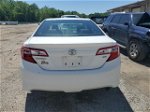 2012 Toyota Camry Base White vin: 4T1BF1FK1CU539693