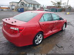 2012 Toyota Camry Se Red vin: 4T1BF1FK1CU540102