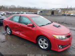 2012 Toyota Camry Se Red vin: 4T1BF1FK1CU540102