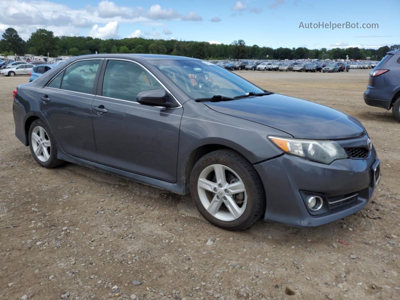 2012 Toyota Camry Base Серый vin: 4T1BF1FK1CU574962