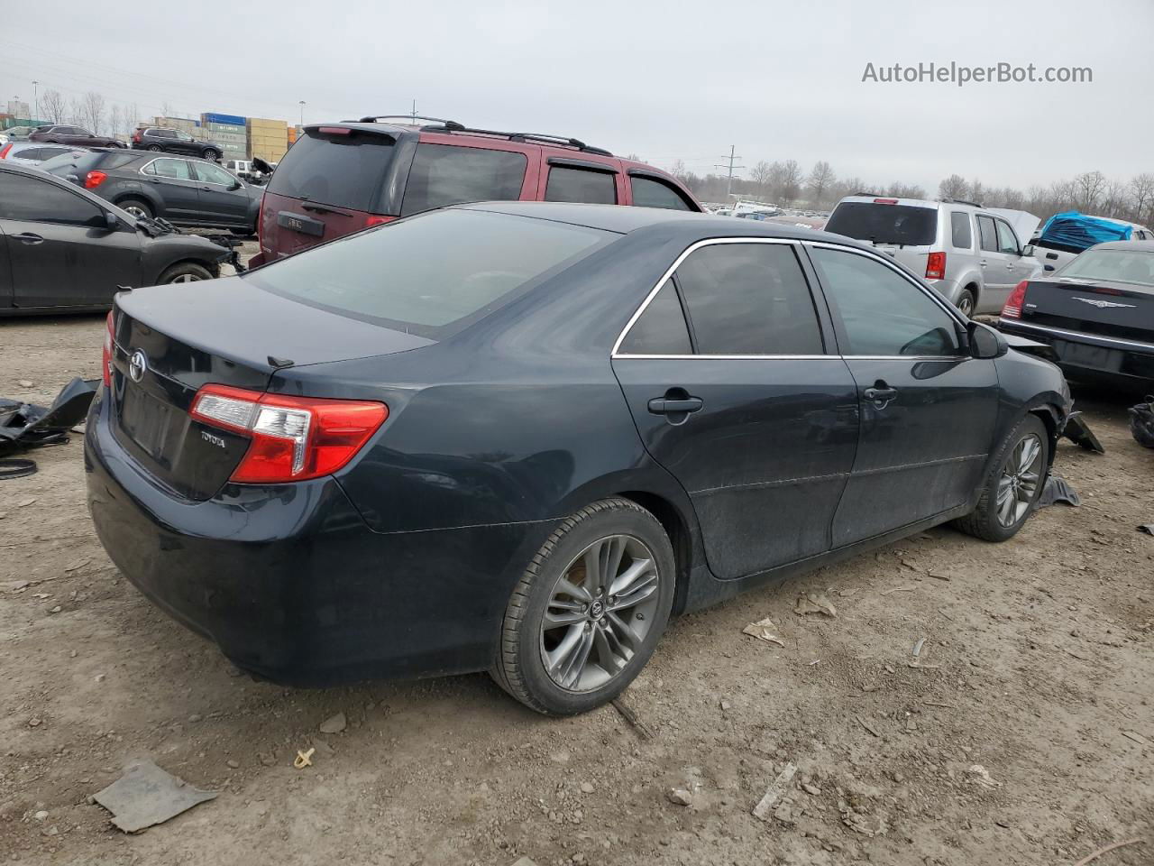 2012 Toyota Camry Base Black vin: 4T1BF1FK1CU585704