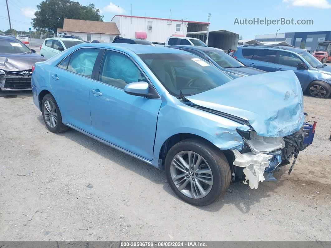 2012 Toyota Camry Le Light Blue vin: 4T1BF1FK1CU589543