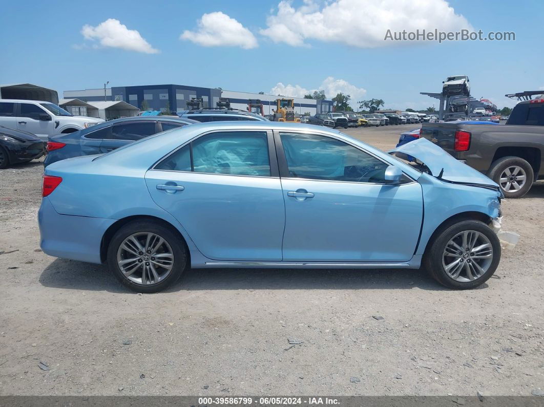 2012 Toyota Camry Le Light Blue vin: 4T1BF1FK1CU589543