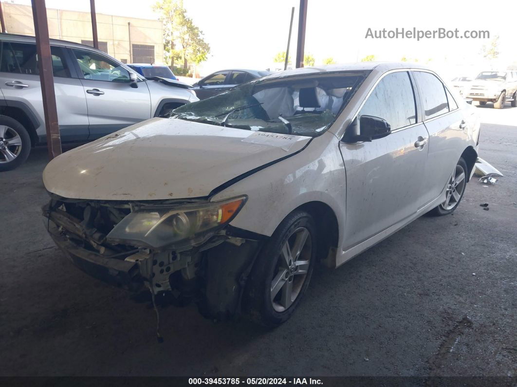 2013 Toyota Camry Se White vin: 4T1BF1FK1DU230890