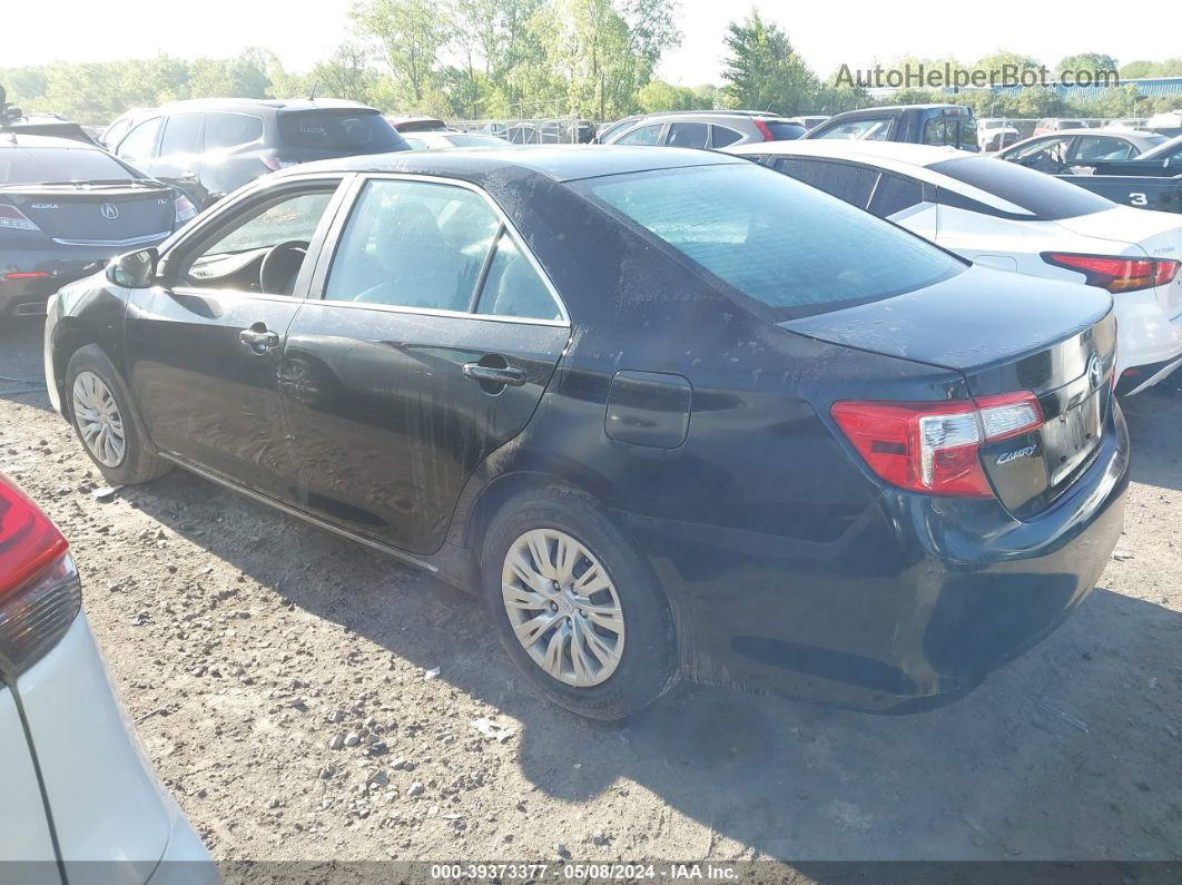 2013 Toyota Camry Le Black vin: 4T1BF1FK1DU258155