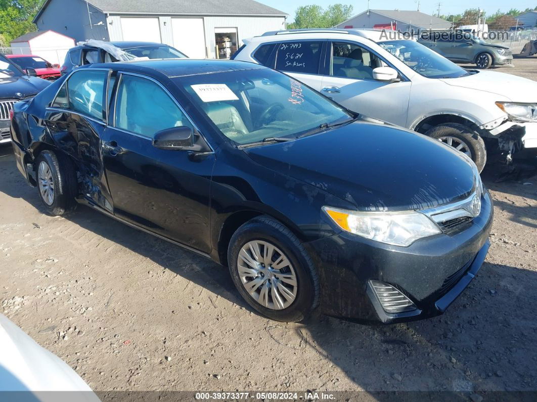 2013 Toyota Camry Le Black vin: 4T1BF1FK1DU258155