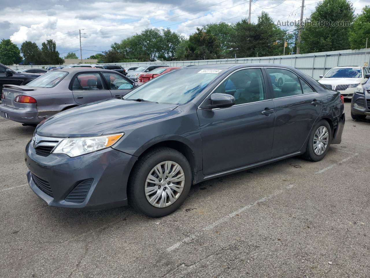 2013 Toyota Camry L Gray vin: 4T1BF1FK1DU292323