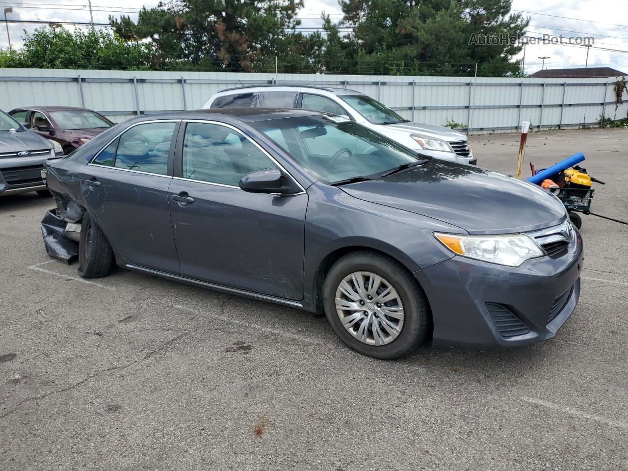 2013 Toyota Camry L Gray vin: 4T1BF1FK1DU292323