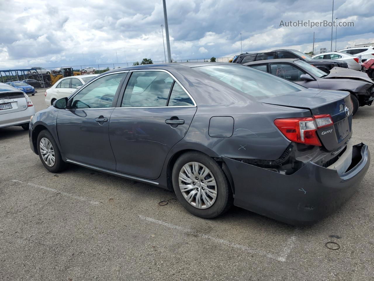 2013 Toyota Camry L Серый vin: 4T1BF1FK1DU292323