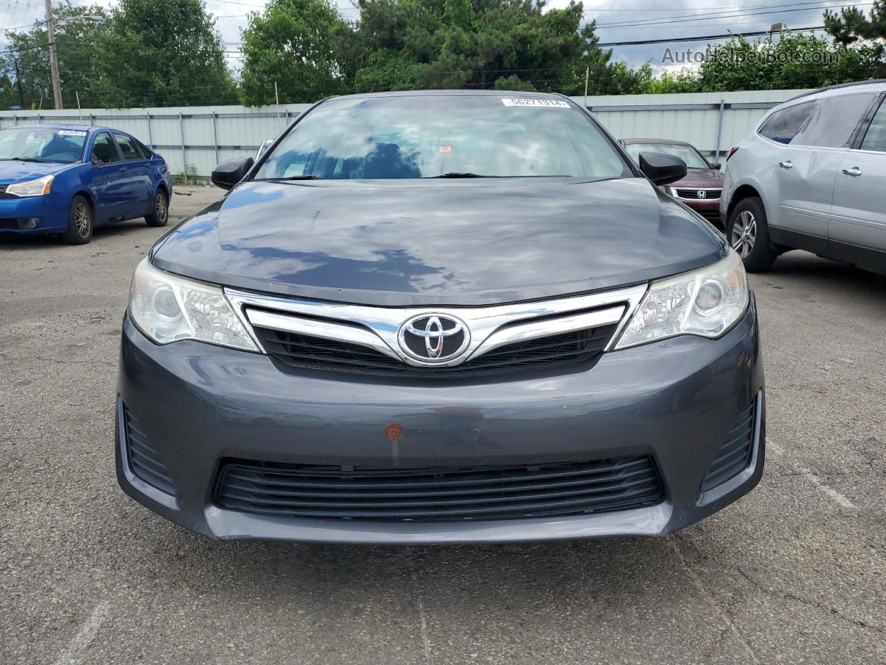 2013 Toyota Camry L Gray vin: 4T1BF1FK1DU292323