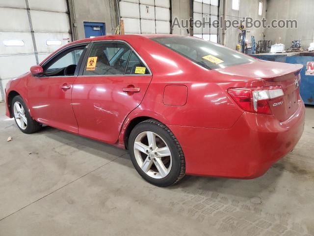 2013 Toyota Camry L Red vin: 4T1BF1FK1DU702568