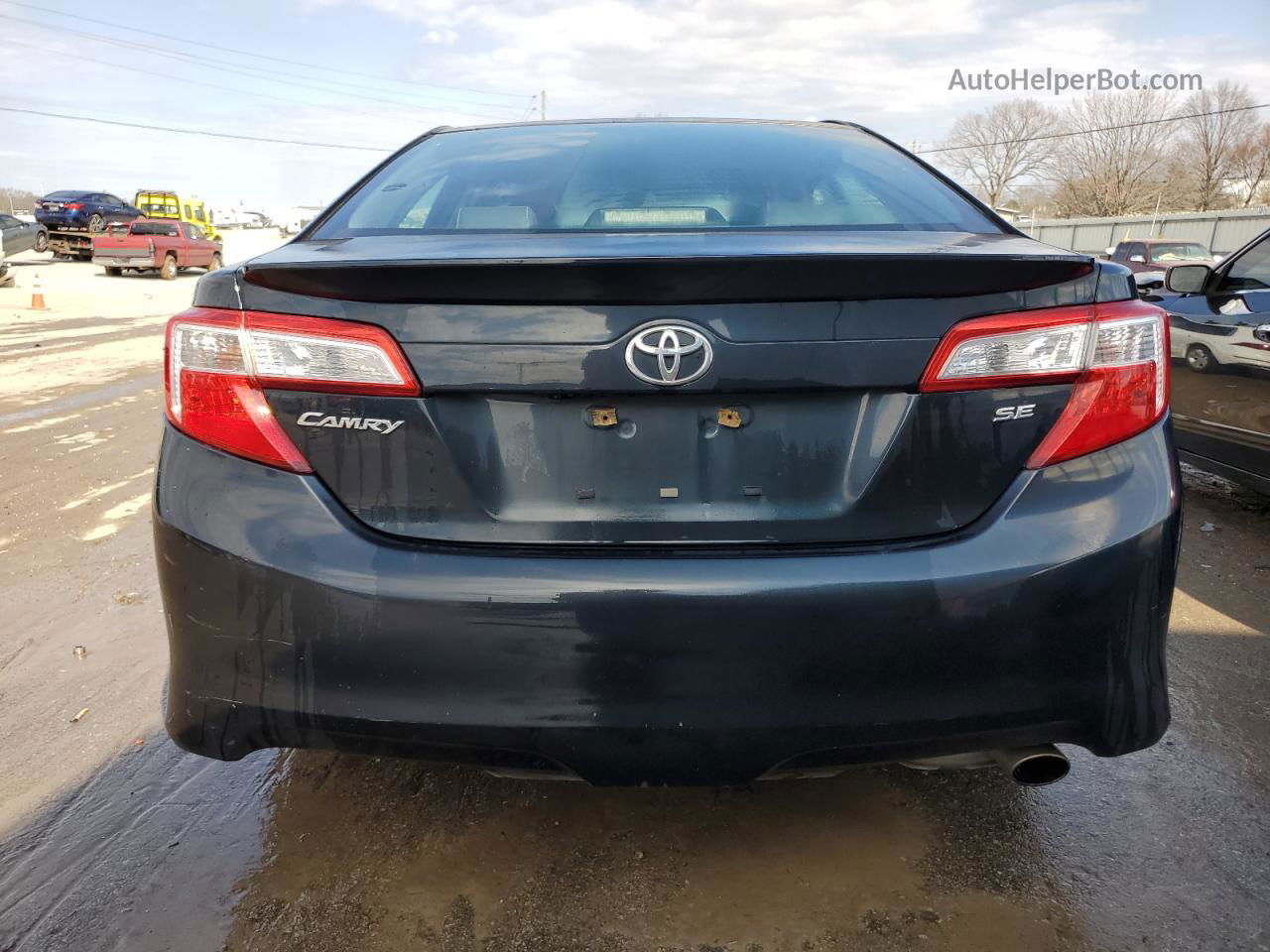 2014 Toyota Camry L Black vin: 4T1BF1FK1EU342316