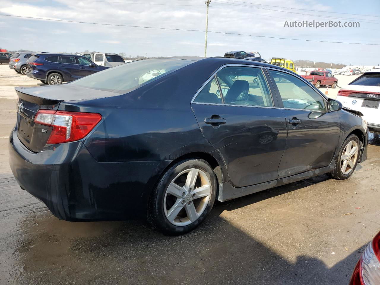 2014 Toyota Camry L Black vin: 4T1BF1FK1EU342316