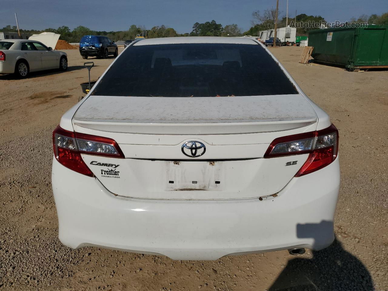 2014 Toyota Camry L White vin: 4T1BF1FK1EU365093