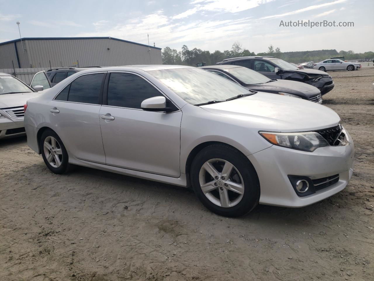 2014 Toyota Camry L Silver vin: 4T1BF1FK1EU374246