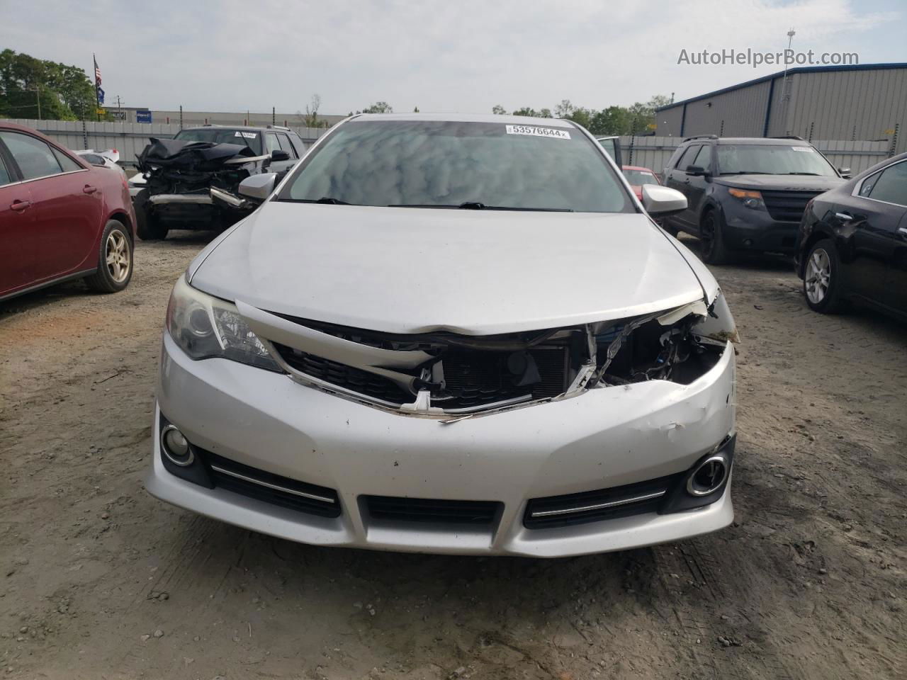 2014 Toyota Camry L Серебряный vin: 4T1BF1FK1EU374246