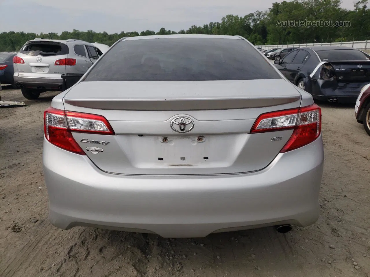 2014 Toyota Camry L Silver vin: 4T1BF1FK1EU374246